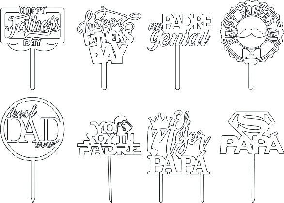 toppers dia del padre2